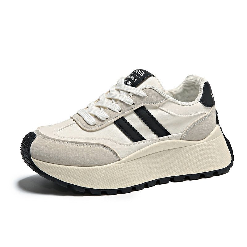 Tênis Feminino de Primavera para Estudantes com Elevação de Altura