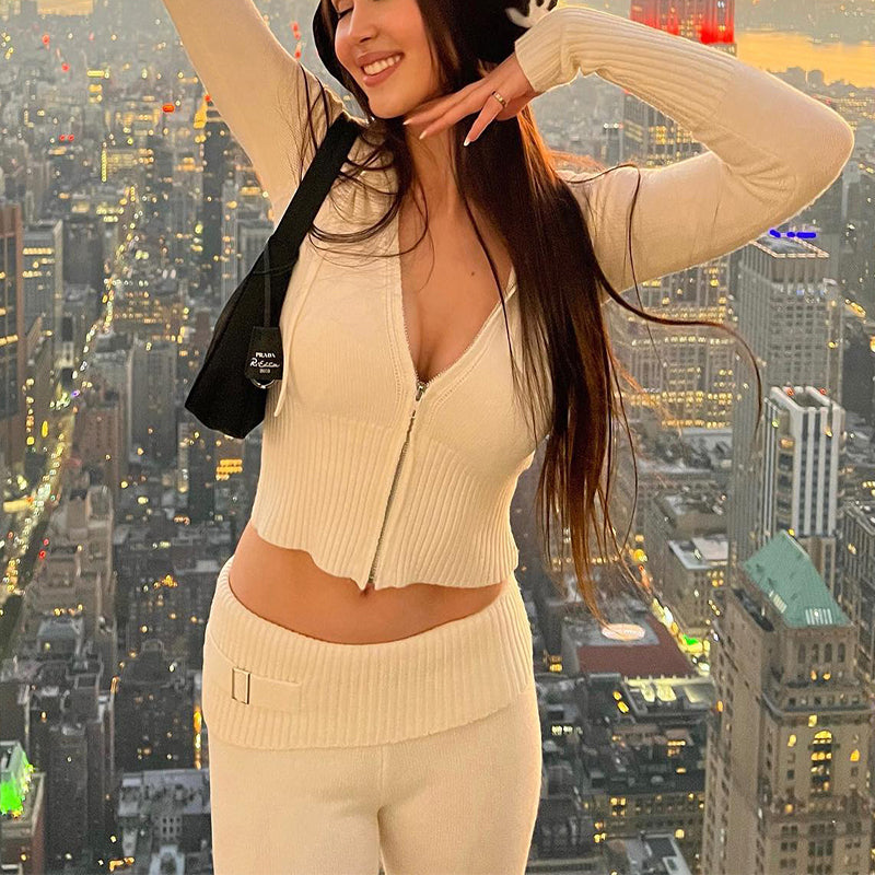 Conjunto Feminino Hoodie com Calça