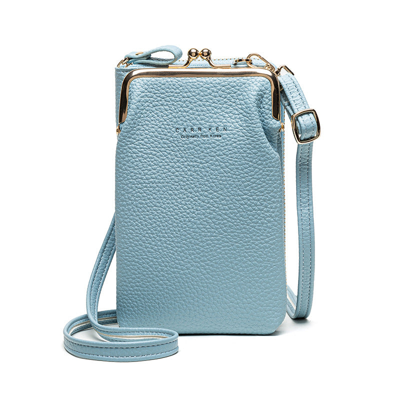 Bolsa Feminina Crossbody com Textura Lichia