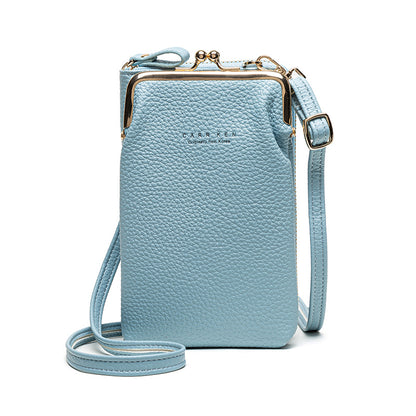 Bolsa Feminina Crossbody com Textura Lichia