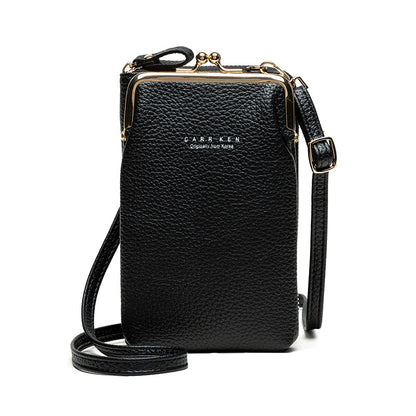 Bolsa Feminina Crossbody com Textura Lichia