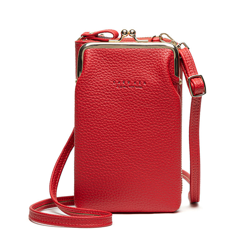 Bolsa Feminina Crossbody com Textura Lichia