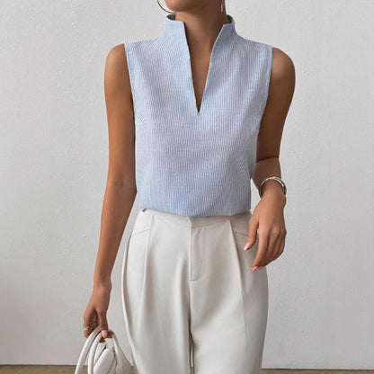 Blusa Feminina Minimalista Slim Fit