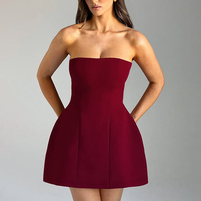 Vestido Curto Feminino Tomara que Caia Verão