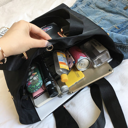 Hiphop Outdoor Shoulder Tote Travel Bag