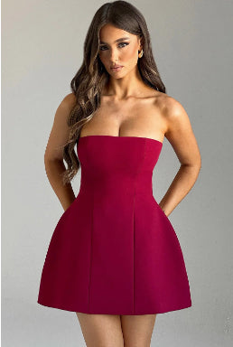 Vestido Curto Feminino Tomara que Caia Verão