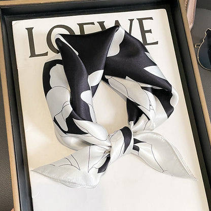 Versatile And Stylish Silk Neck Scarf