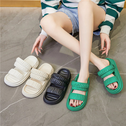 Chinelo Feminino em EVA de Solado Grosso – Conforto Macio e Acolchoado