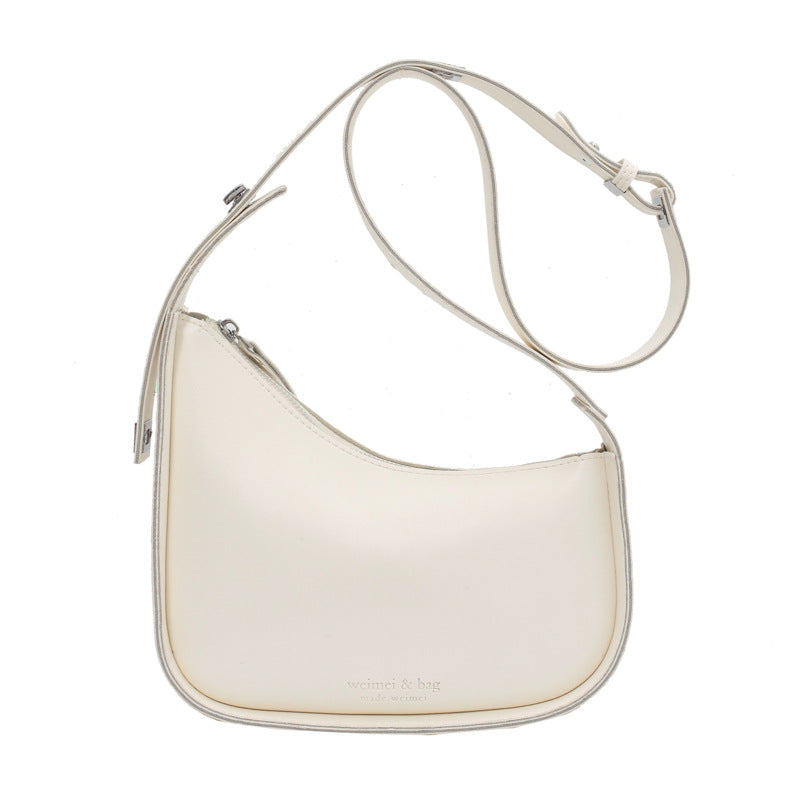 Retro  Versatile Womens Saddle Bag In A Minimalist Style