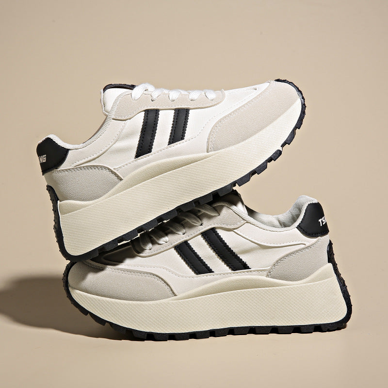 Tênis Feminino de Primavera para Estudantes com Elevação de Altura