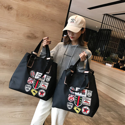 Hiphop Outdoor Shoulder Tote Travel Bag