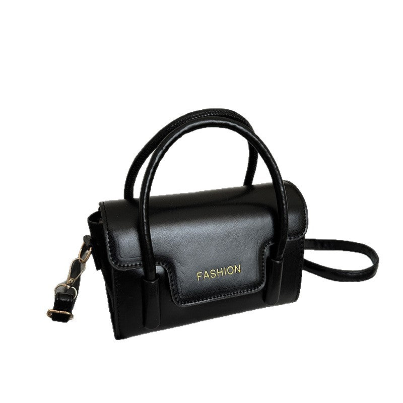 Womens Minimalist Solid-color Trendy Niche Crossbody Bag