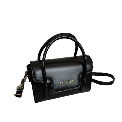Womens Minimalist Solid-color Trendy Niche Crossbody Bag